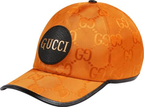 gucci orange hat|gucci fitted hat.